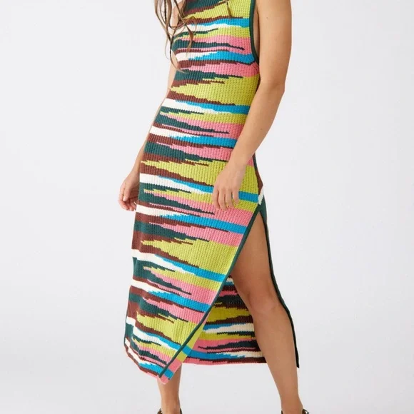 UO Simone Sweater Midi Dress M/L - Picture 5 of 9